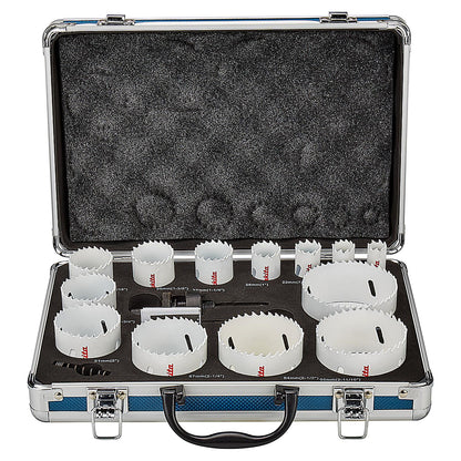 Set Sierras Copas HSS BIM Ø 16 - 76mm 16 Pzas - Makita - Herram.cl
