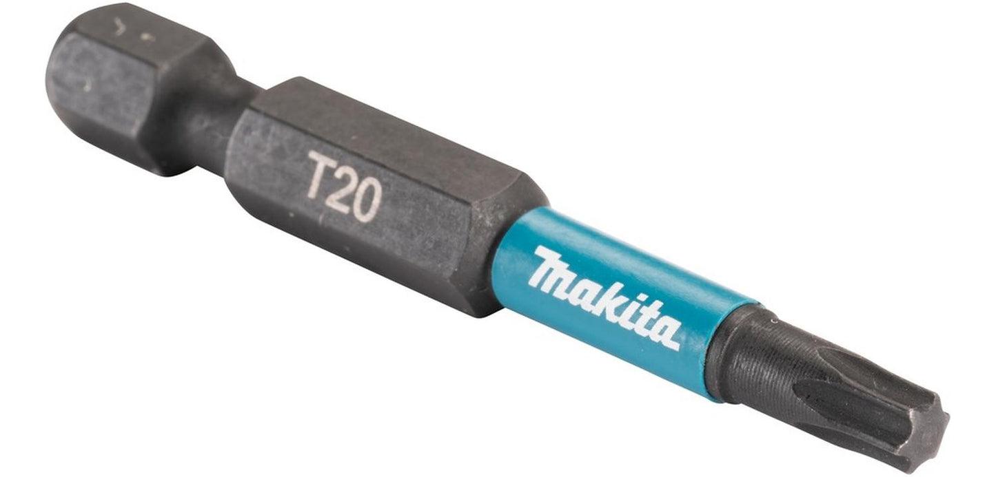Pack 10 Puntas Impact Black T20x50mm - Makita - Herram.cl