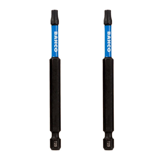 Puntas De Impacto De Torsión T25x150mm 2 Pzas - Bahco - Herram.cl