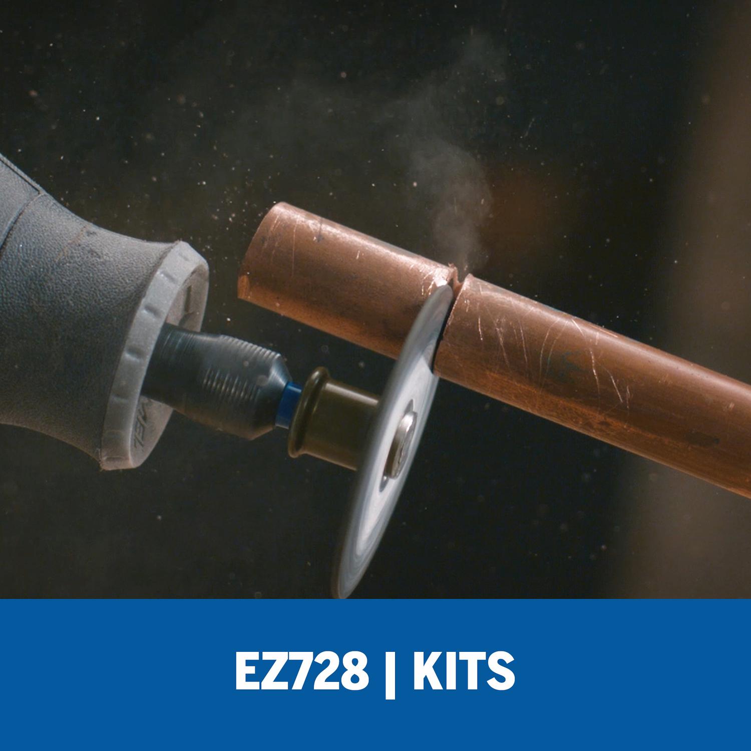 Micro Kit Discos de Corte EZ - LOCK (EZ728) 11 PZAS - Dremel - Herram.cl