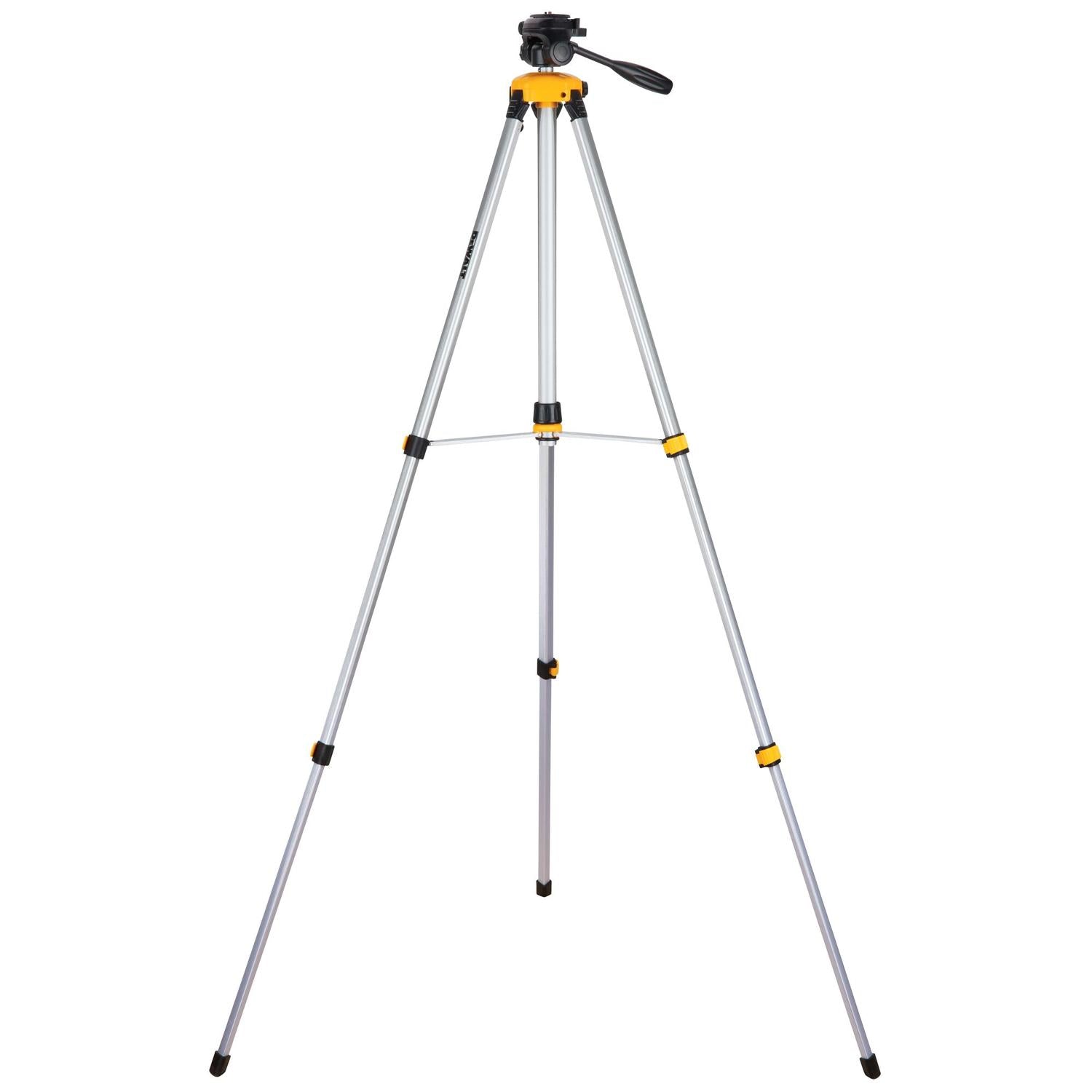 Trípode para láser con burbujas y cabeza ajustable - DeWALT - Herram.cl