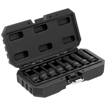 Juego de dados hexagonales de impacto 1/2'' 8 Pzas - Yato - Herram.cl
