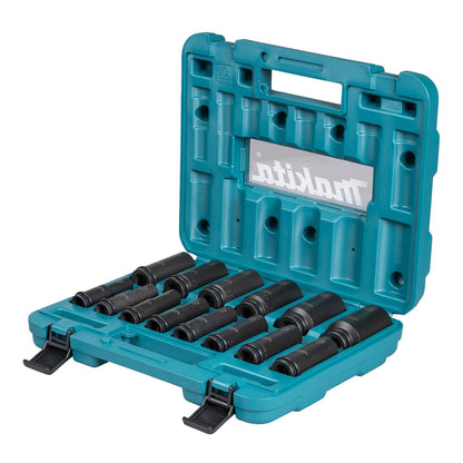 Juego Dados Impacto 1/2'' 14 Pzas - Makita - Herram.cl