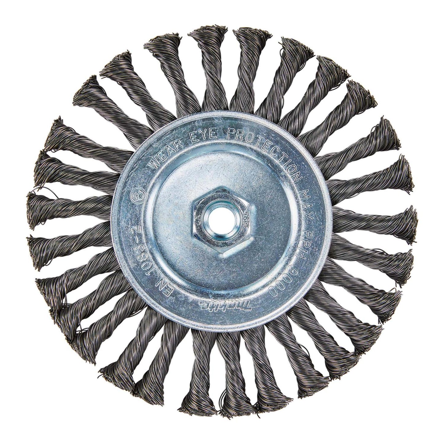 Grata Circular Plana Acero Trenzado 175x0,5mm / M14 - Makita - Herram.cl