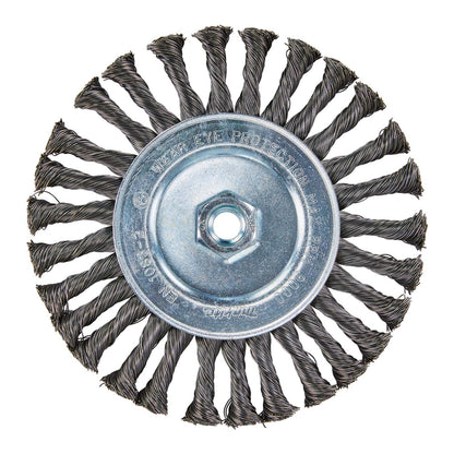 Grata Circular Plana Acero Trenzado 175x0,5mm / M14 - Makita - Herram.cl