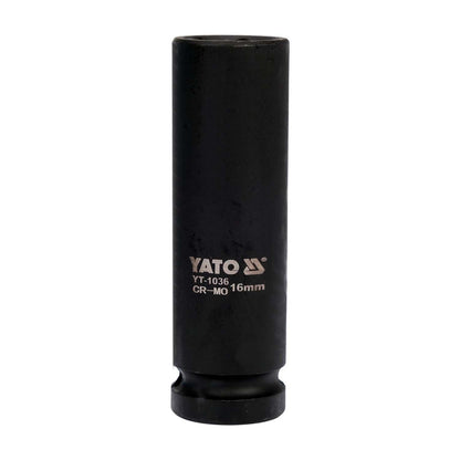 Dado De Impacto Largo Hexagonal 1/2'' 16mm - Yato - Herram.cl