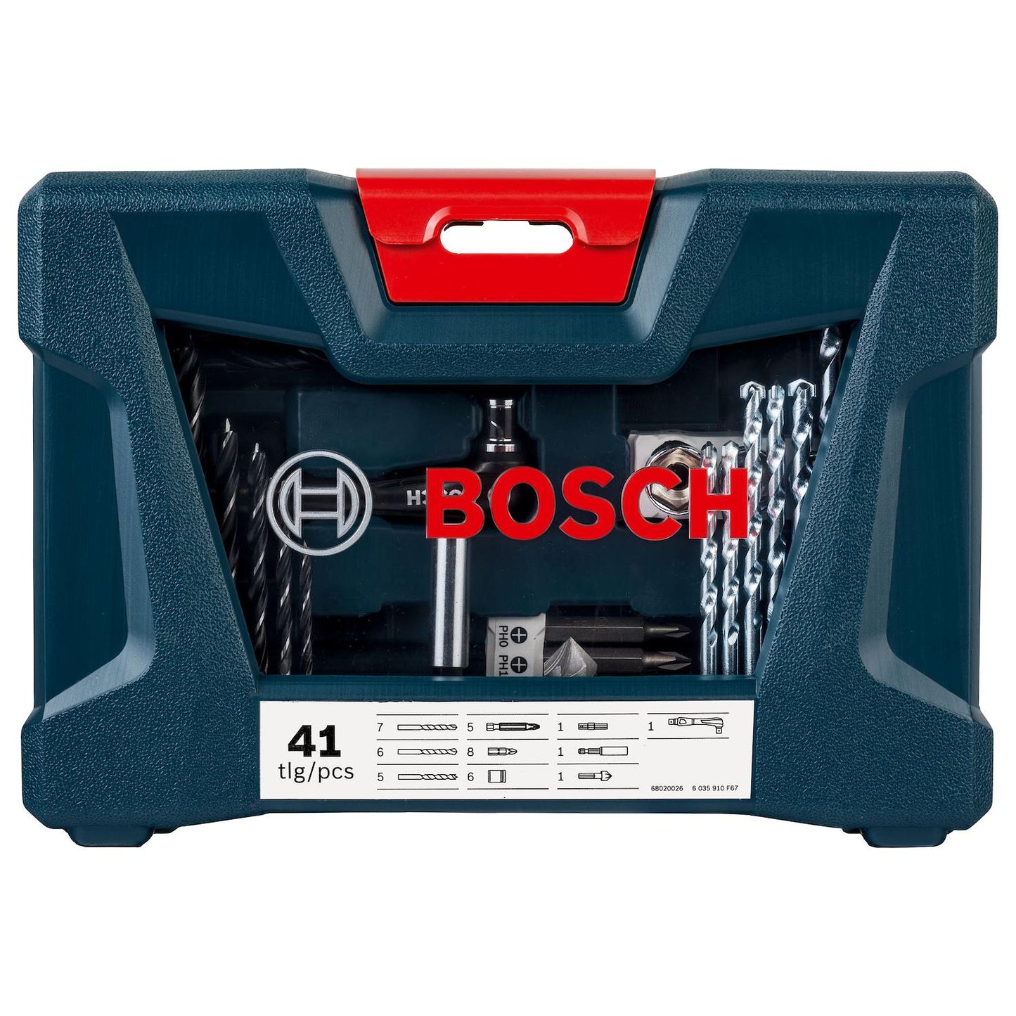 Set Puntas y Brocas V - Line 41 Pzas - Bosch - Herram.cl