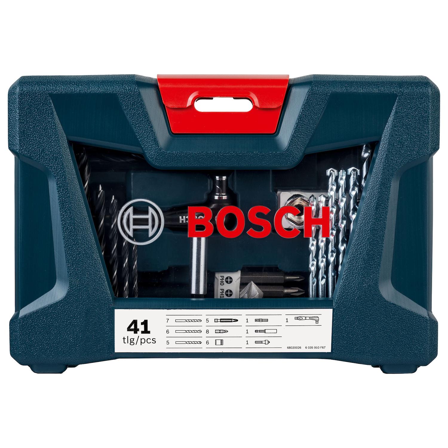 Set Puntas y Brocas V - Line 41 Pzas - Bosch - Herram.cl