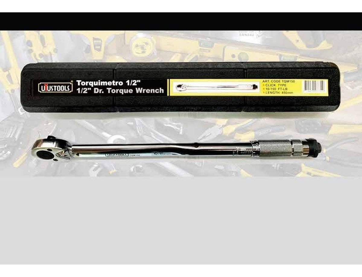 Llave Torque 1/2''x450mm (10 - 150 Ft - lb) - Uyustools - Herram.cl