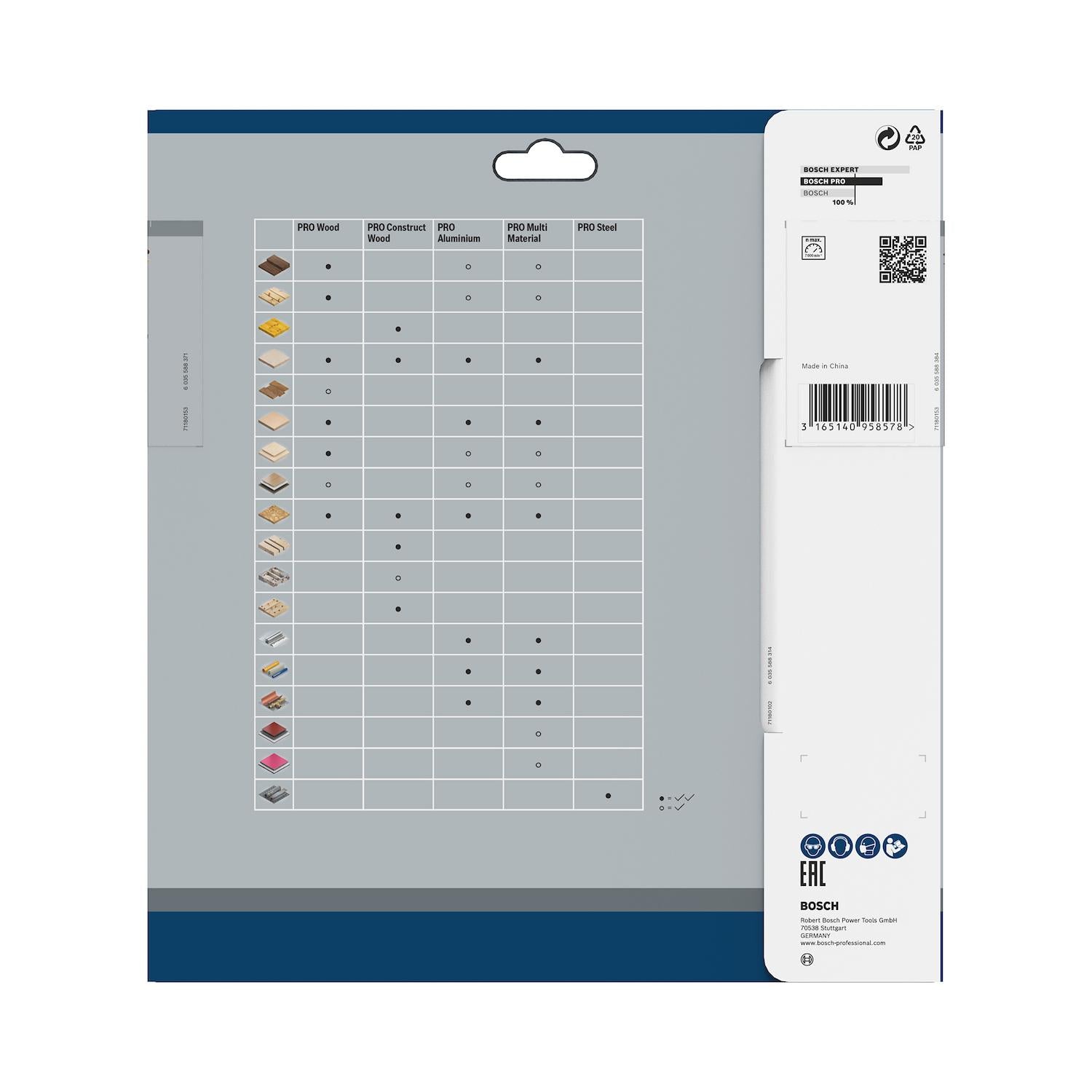 Disco De Sierra PRO Wood 216x30mm 24 D (GTS 18V216) - Bosch - Herram.cl