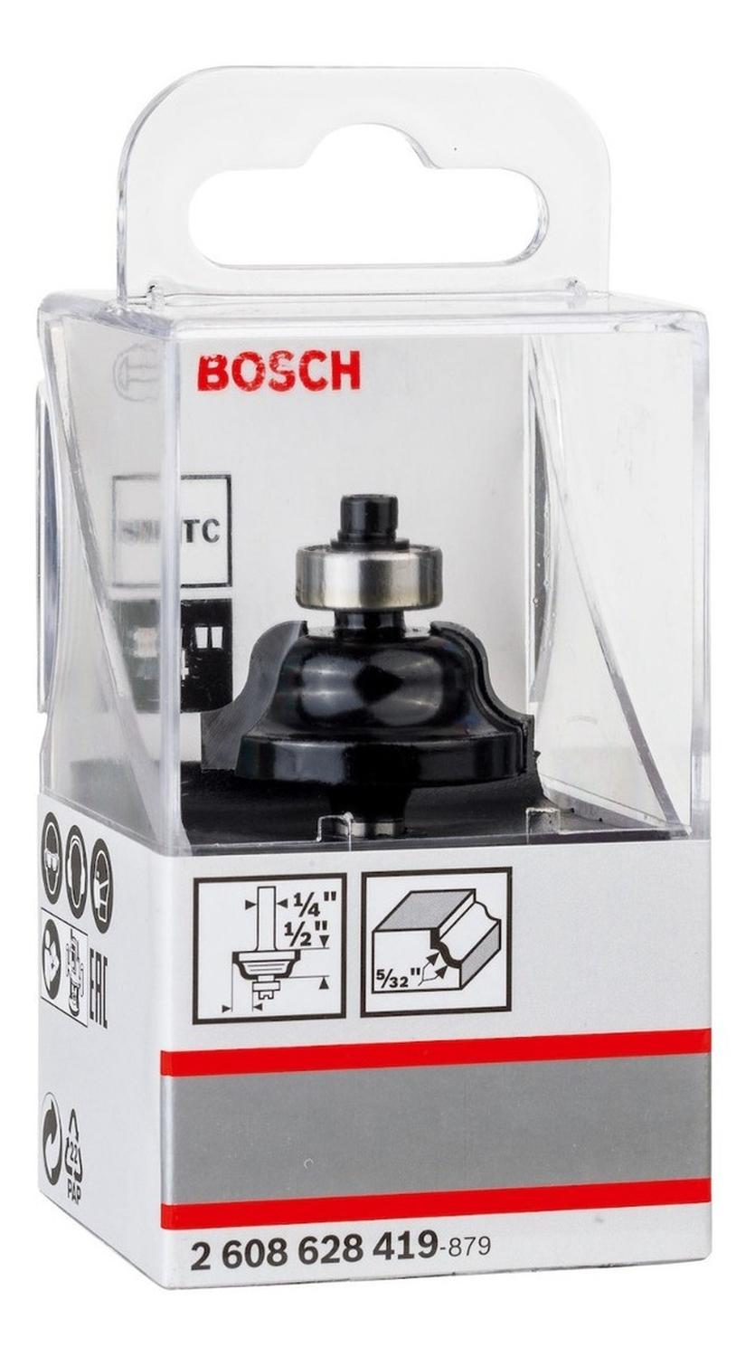 Fresa De Perfilar 1/4 , R 4mm, D 28,6mm, B 15,9mm, L 12,4mm - Herram.cl