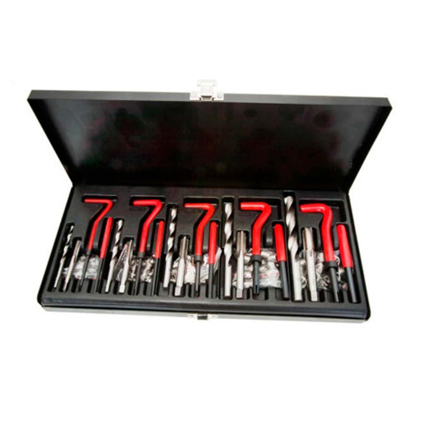 Kit De Reparación De Hilos M5 - M12 131 Pzas YT - 1763 - Yato - Herram.cl