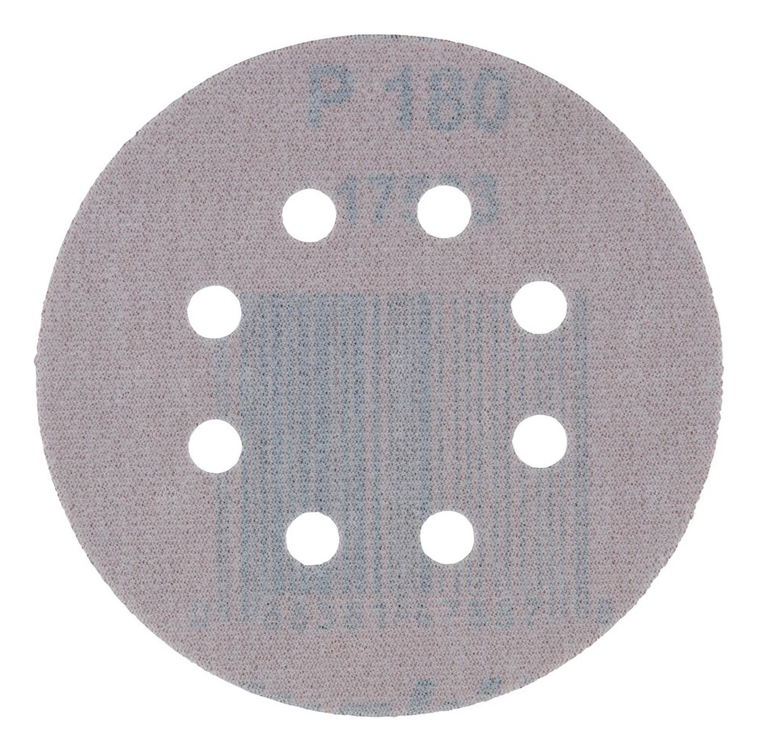 Pack 10 Discos Lija Con Velcro 125mm G180 - Makita - Herram.cl