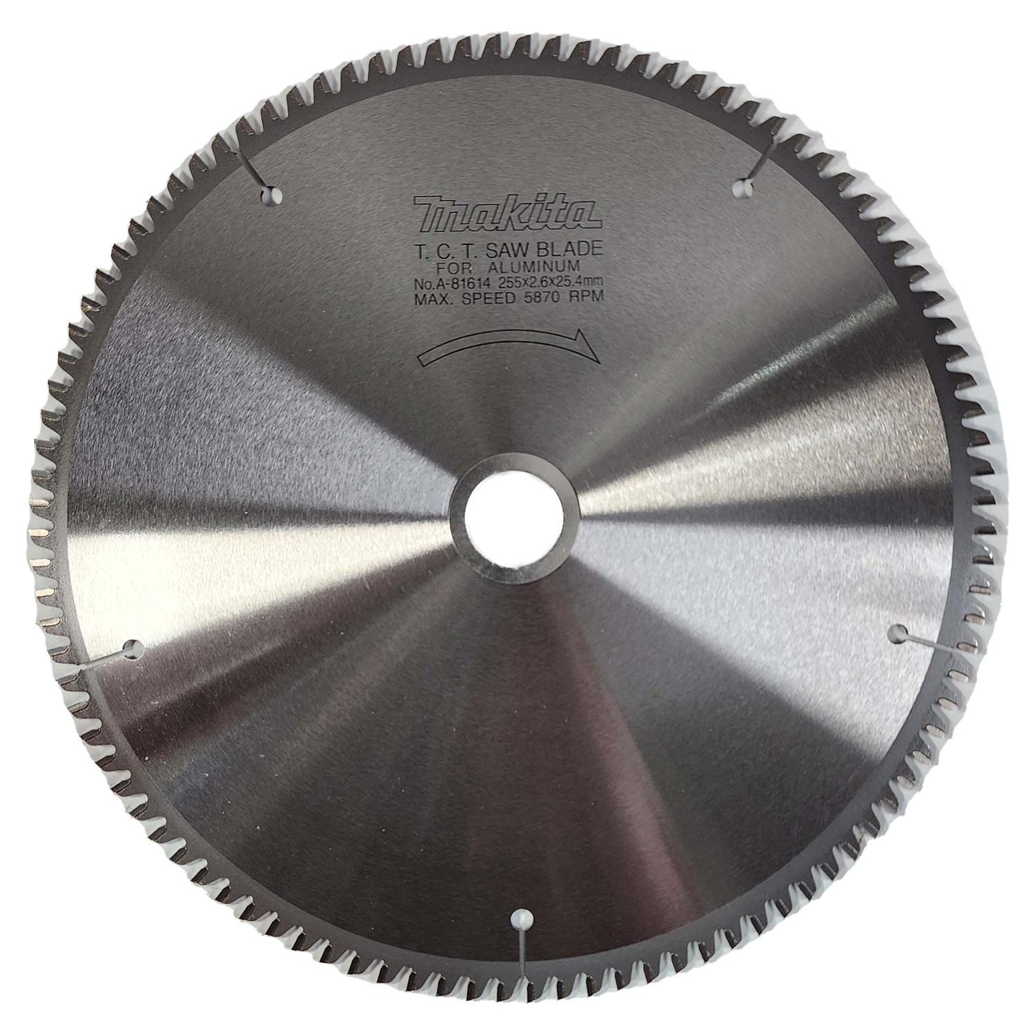 Disco De Sierra Para Aluminio 10''x25,4x2,6mm 100 D - Makita - Herram.cl