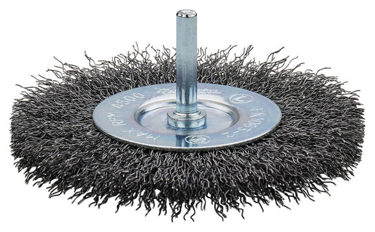 Grata Circular Acero Ondulado 100mm (4'') Toma 1/4'' - Makita - Herram.cl