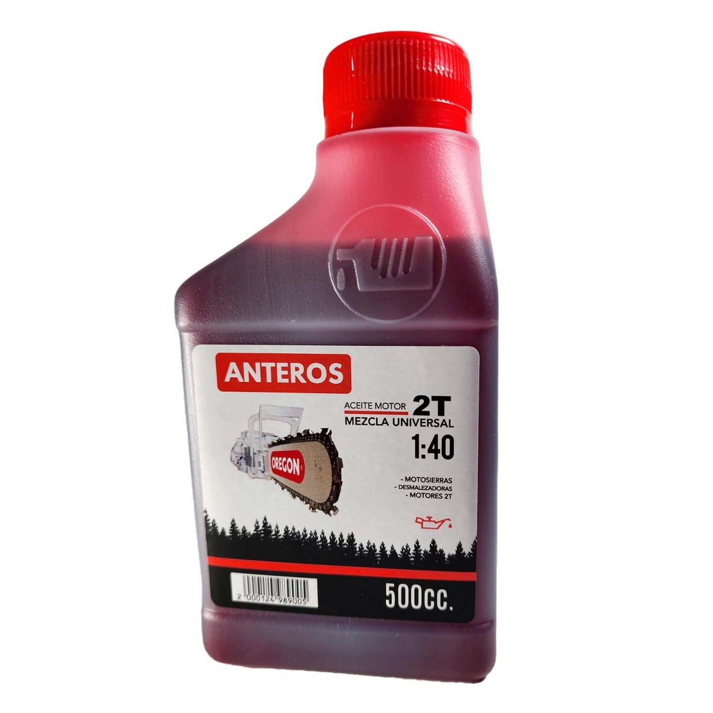 Aceite Mezcla 2T Motosierra, Orilladora, Desbrozadora 500cc - Herram.cl