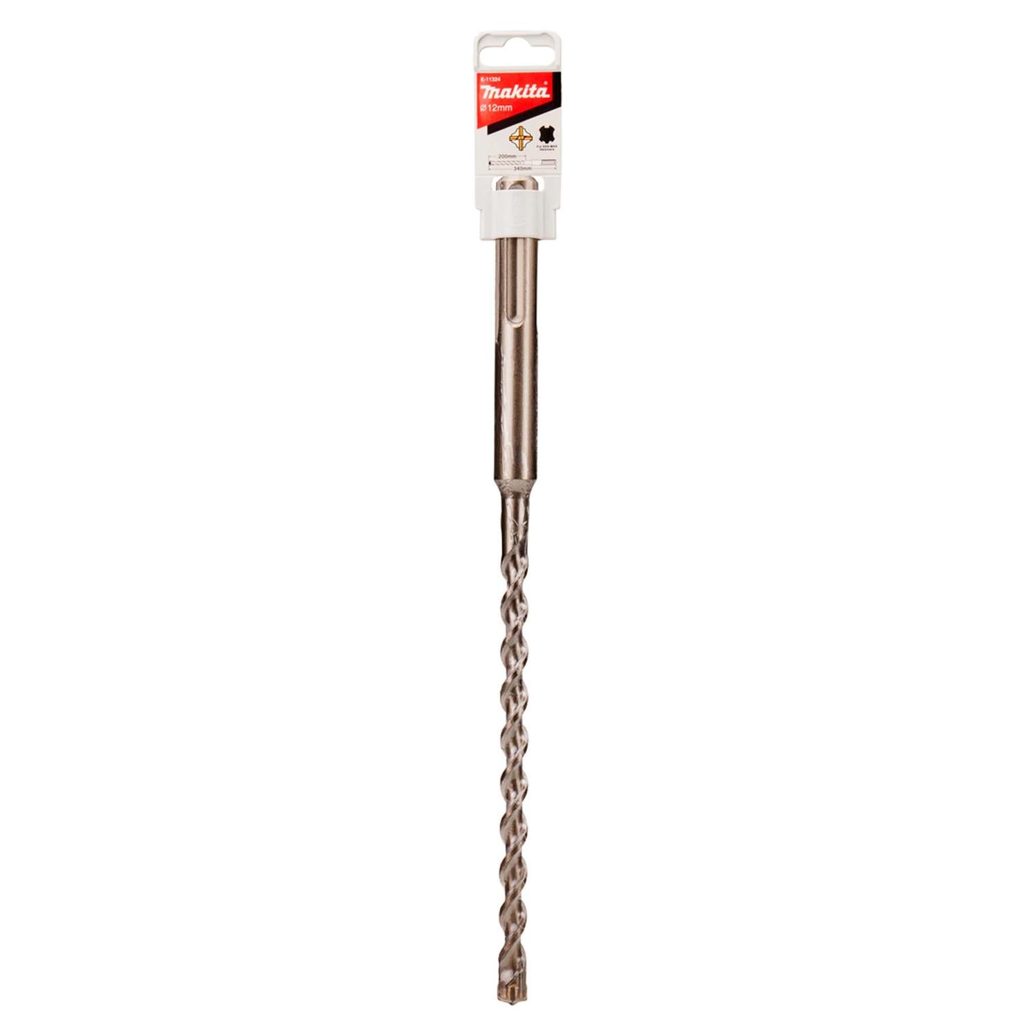 Broca SDS - Max 4 Aristas 12x200x340mm - Makita - Herram.cl