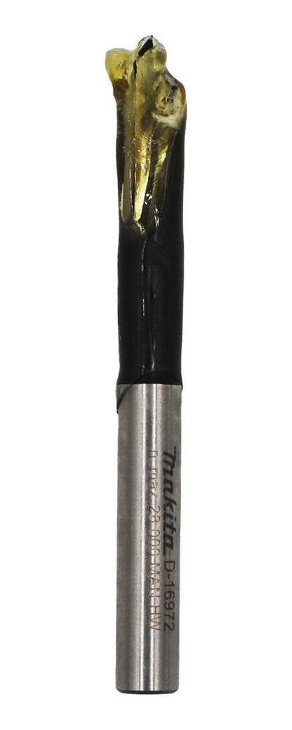 Fresa Recta 6x18mm Para Aluminio Toma 1/4 Makita D - 16972 - Herram.cl