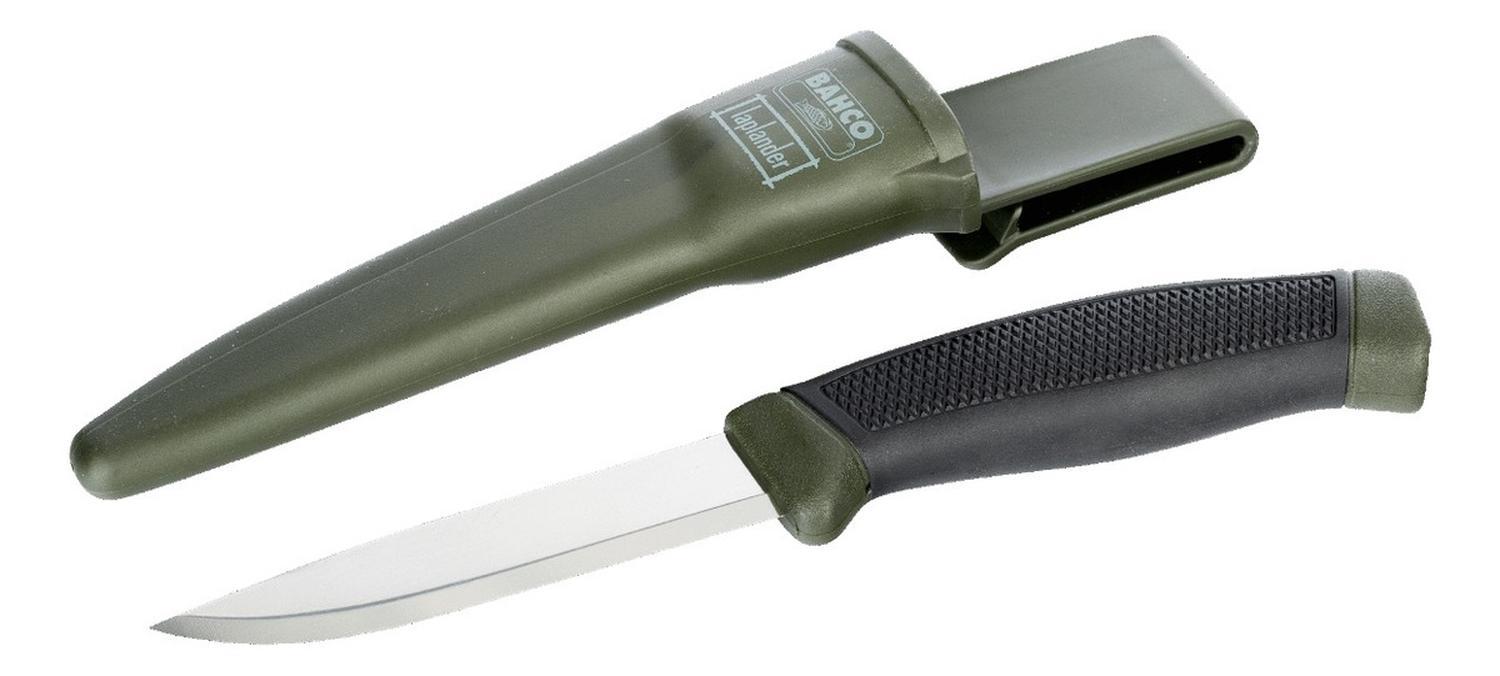 Cuchillo Laplander Con Mango Verde Bi - Componente - Bahco - Herram.cl