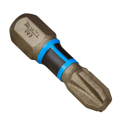 Puntas Impact Premier PZ3 - 25mm 2 Pzas - Makita - Herram.cl