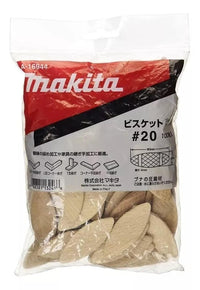 Pack 100 Tarugos Plano Ensable 20 (56 x 23.5mm) - Makita - Herram.cl