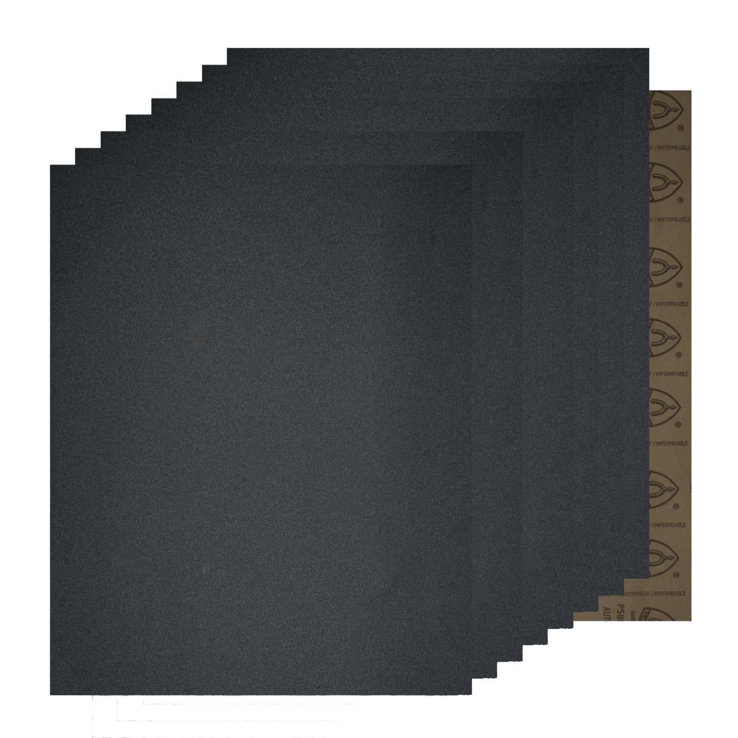 Pack 10 Pliegos de Lija Al Agua PS8A 230x280mm - Klingspor - Herram.cl