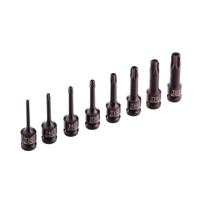 Juego de dados de impacto Torx 1/2'', 8 pzas. - Yato - Herram.cl