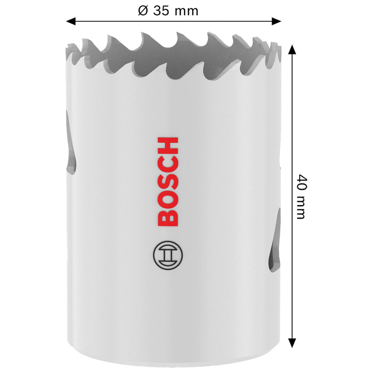 Sierra Copa BI-Metal Bosch Multi Material Ø 35mm (1-3/8'') - Herram.cl