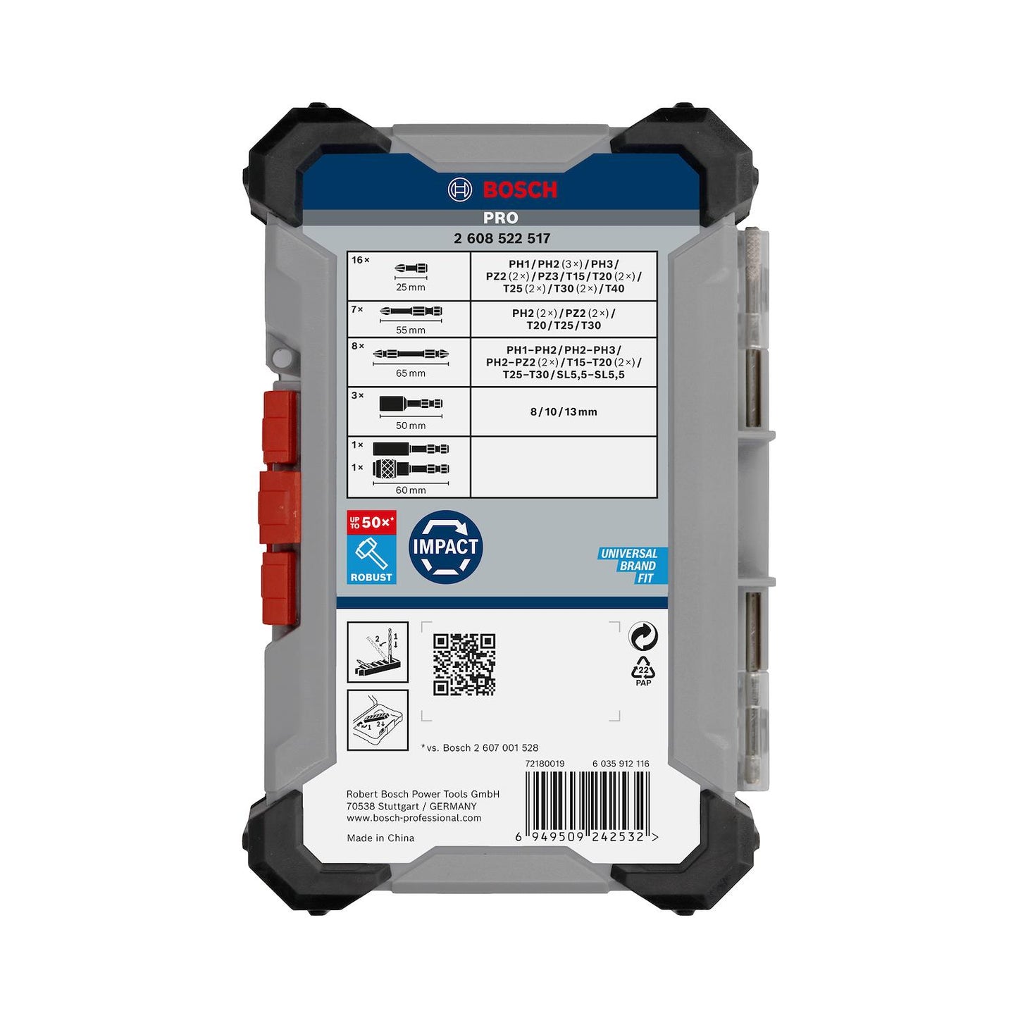 Kit De Puntas PRO Impact Pick+Click 36 Pzas - Bosch - Herram.cl