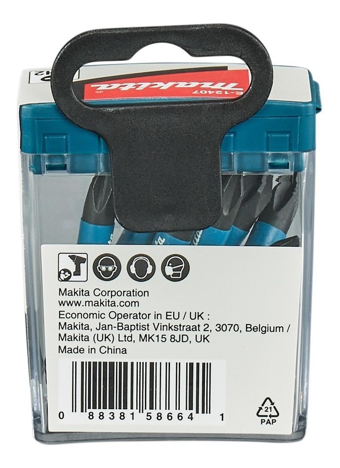 Pack 10 Puntas Impact Black PH2 - 50mm - Makita - Herram.cl