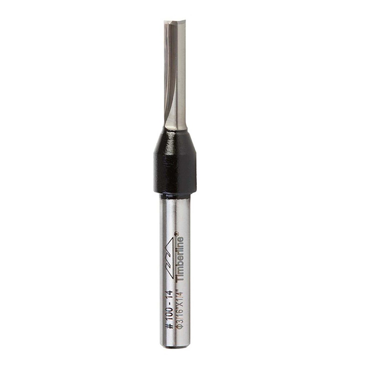 Fresa Recta 2 Filos 3/16''x3/4'' Toma 1/4'' - Timberline - Herram.cl