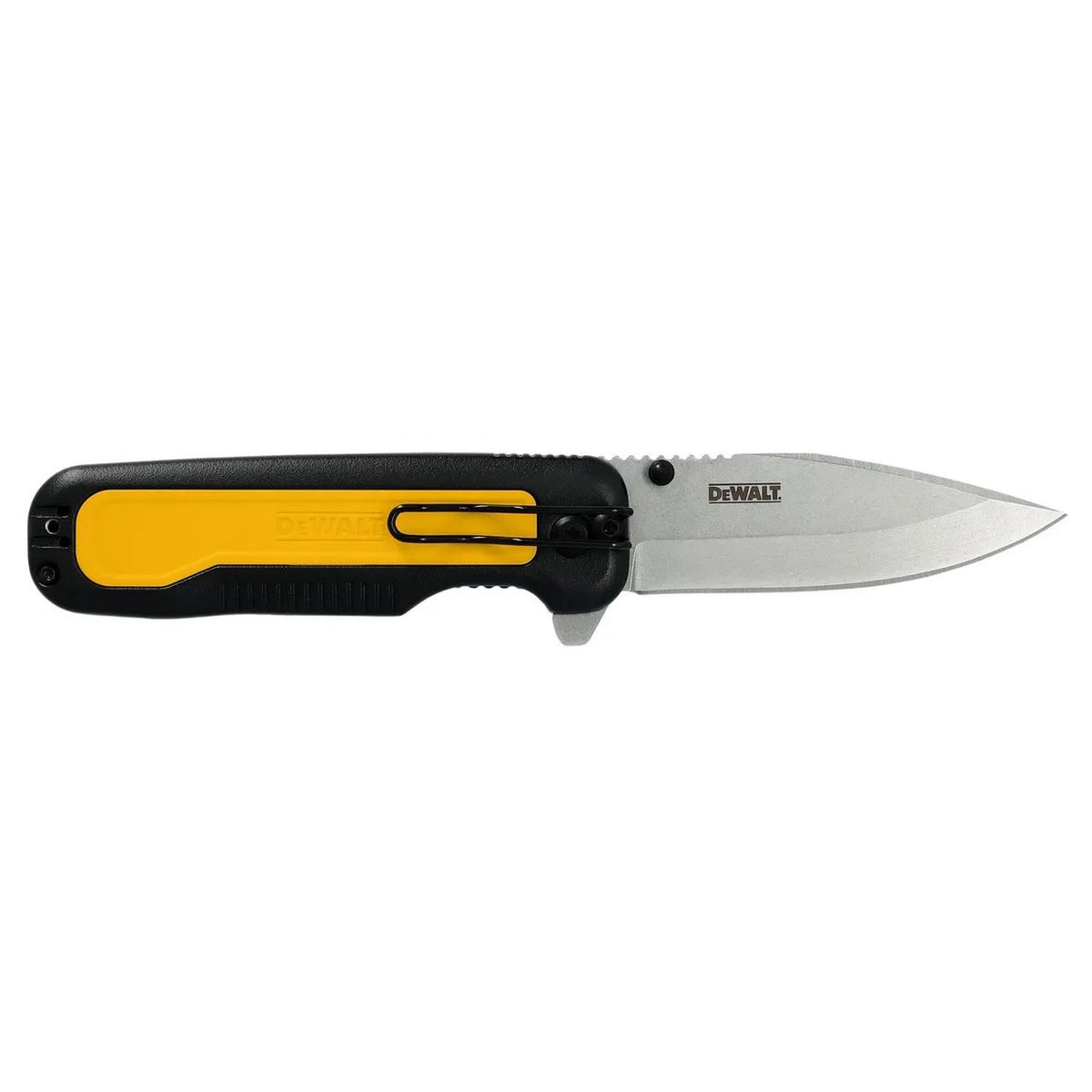 Navaja de bolsillo plegable Drop Point DeWalt DWHT10993 - Herram.cl