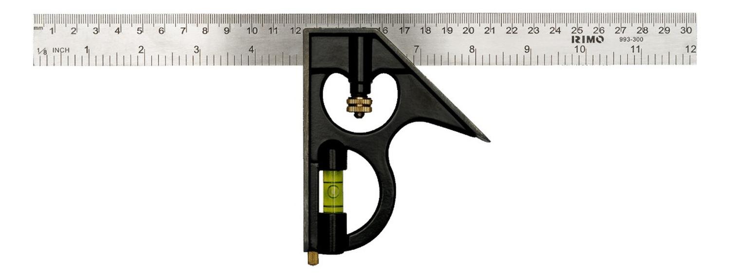 Escuadra Combinada 300mm (12'') Trazador De Tungsteno Irimo - Herram.cl