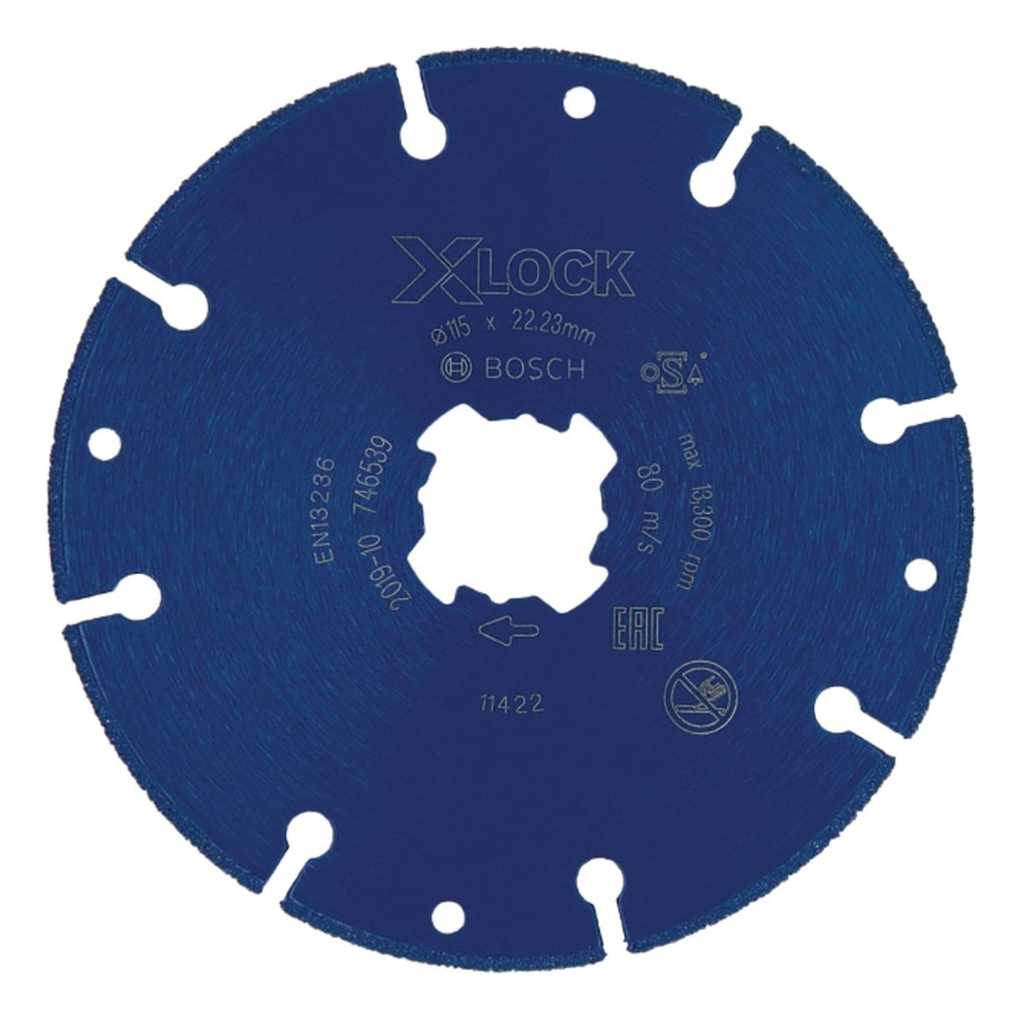 Disco Diamantado Expert Para Metal 115mm X - lock - Bosch - Herram.cl