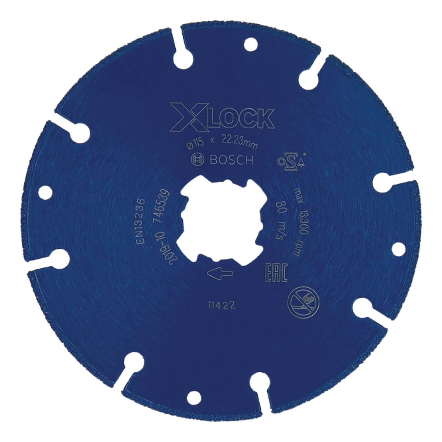 Disco Diamantado Expert Para Metal 115mm X - lock - Bosch - Herram.cl