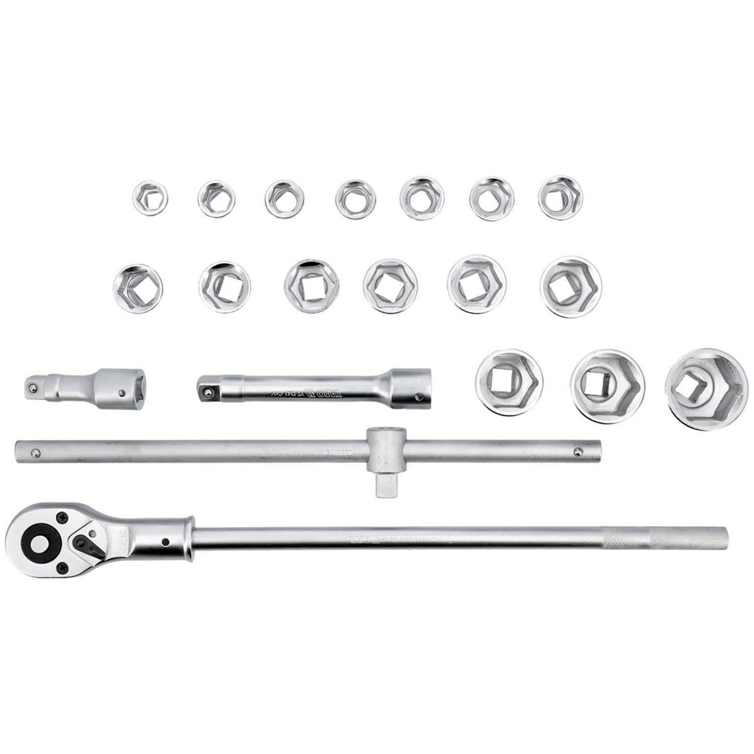 Juego de Dados Profesional 3/4'' 20 Piezas - Yato - Herram.cl