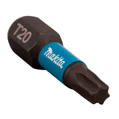 Puntas Impact Black T20 - 25mm 2 Pzas - Makita - Herram.cl
