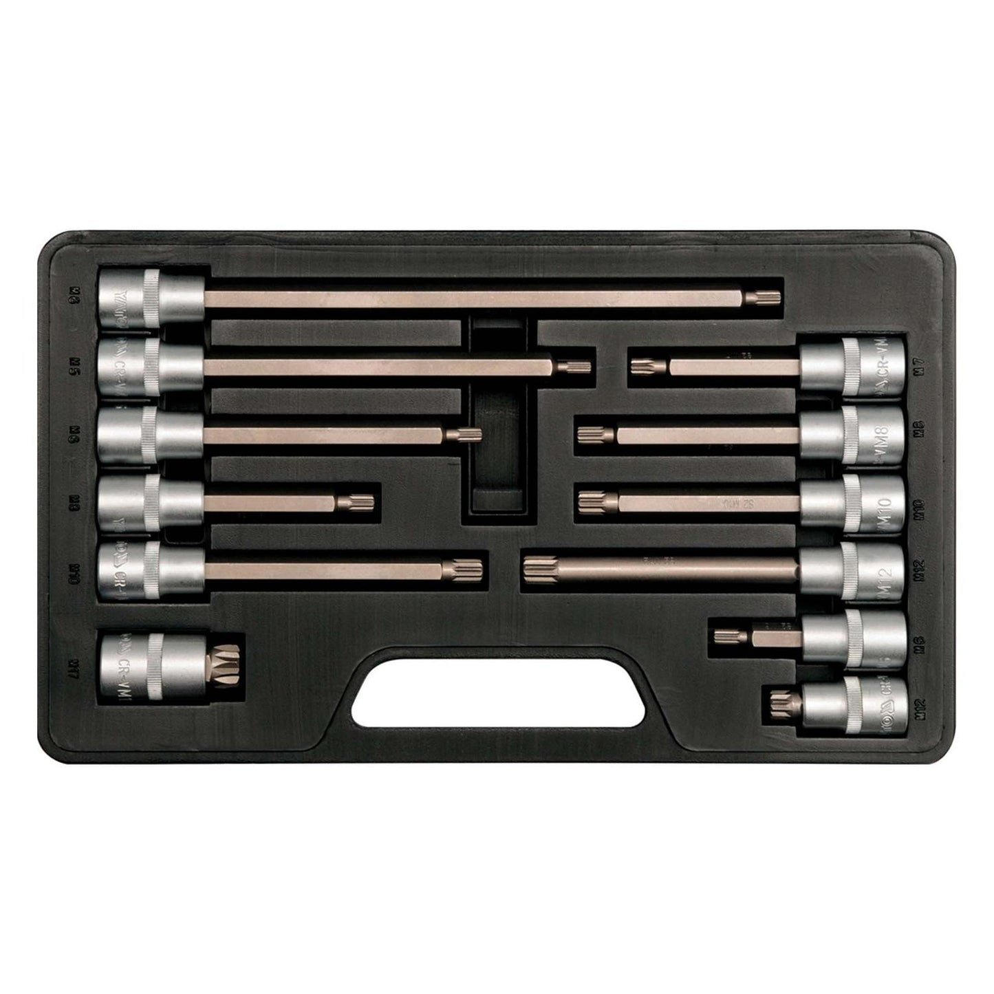 Juego Dados Con Punta Imbus Spline 1/2'' 12 Pzas - Yato - Herram.cl