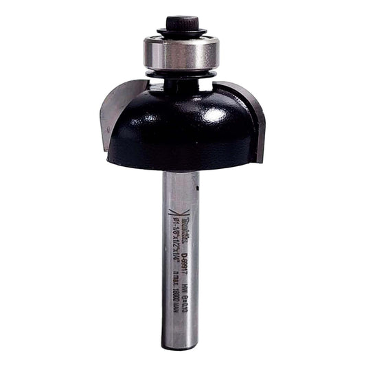 Fresa Media Caña C/Rod R 5/16''x1 - 1/8' Toma 1/4'' - Makita - Herram.cl