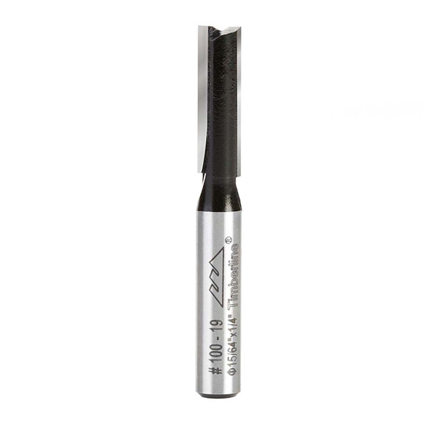 Fresa Recta 2 Filos 15/64''x3/4'' Toma 1/4'' - Timberline - Herram.cl