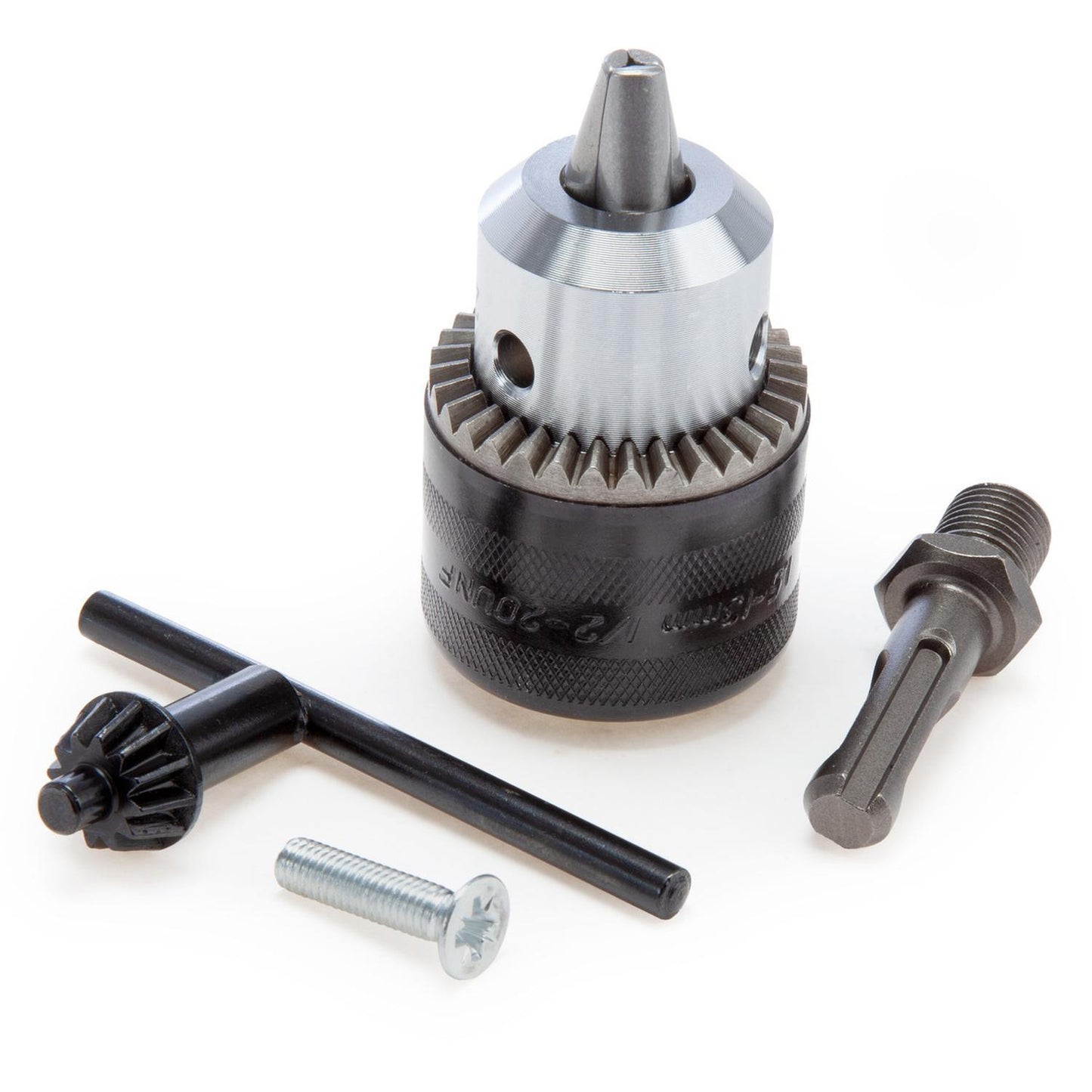 Adaptador SDS - Plus + Mandril + Llave - DeWALT - Herram.cl