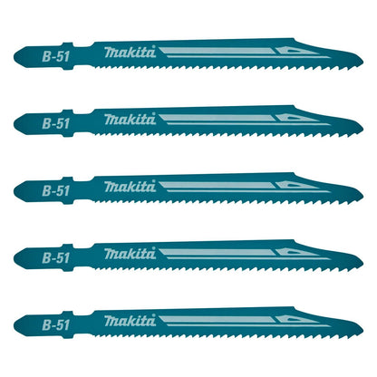 Hoja de calar SUPEREXPRESS HSS B - 51 100mm 5 Pzas - Makita - Herram.cl