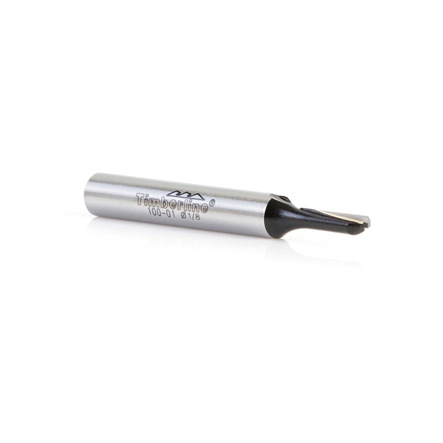 Fresa Recta 1 Filo 1/8''x7/16'' Toma 1/4'' - Timberline - Herram.cl