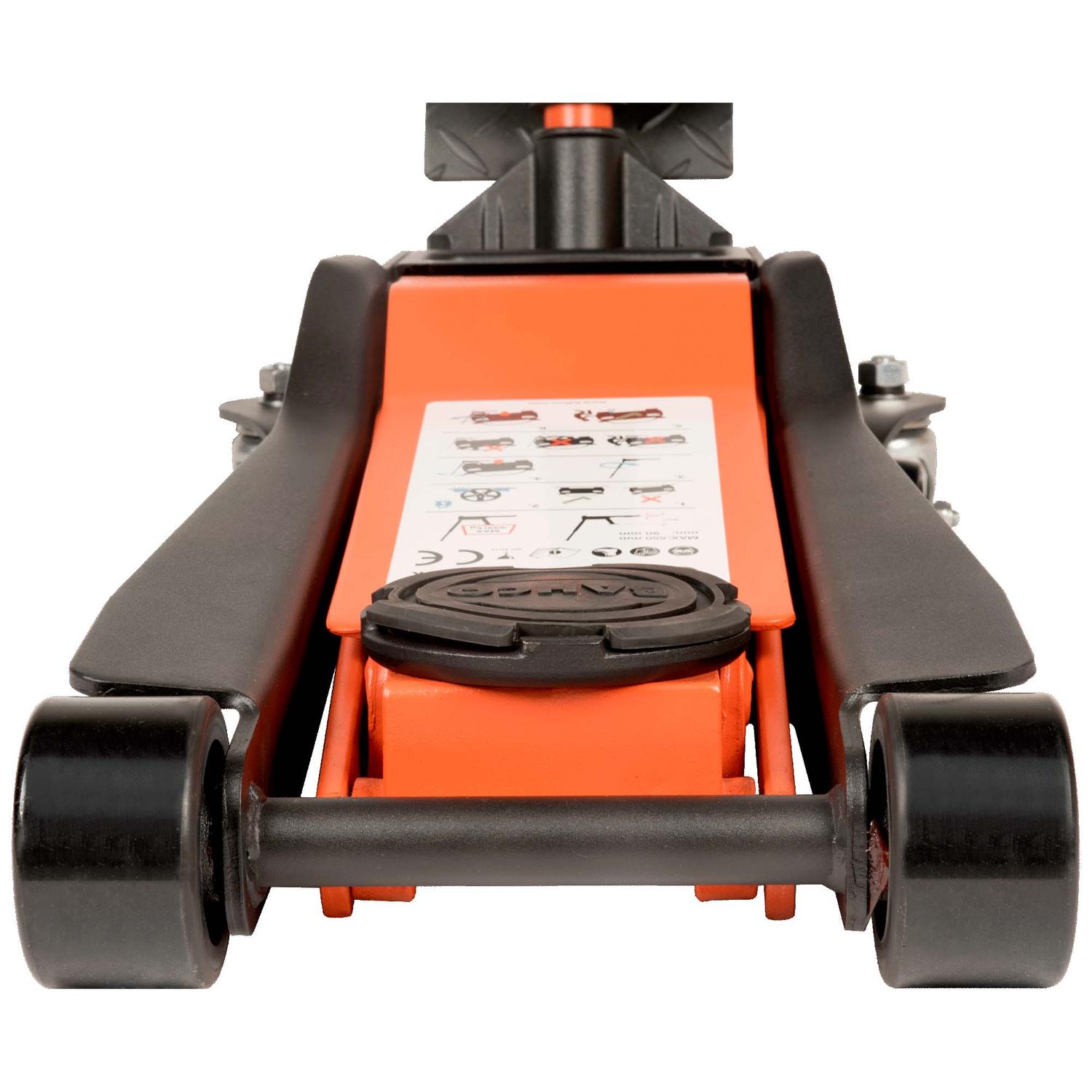Gata hidráulica Bahco BH13000 Perfil Bajo 3 Ton profesional - Herram.cl