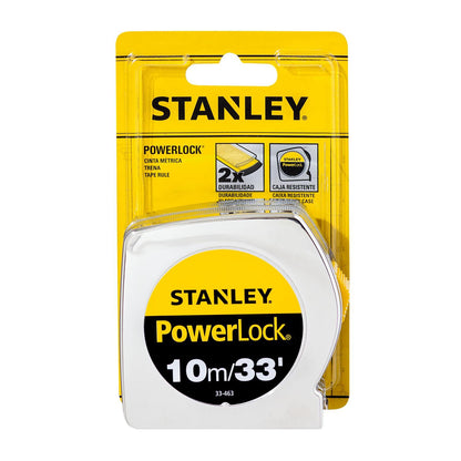 Huincha De Medir Powerlock 10m/ 33' (33 - 463S) - Stanley - Herram.cl
