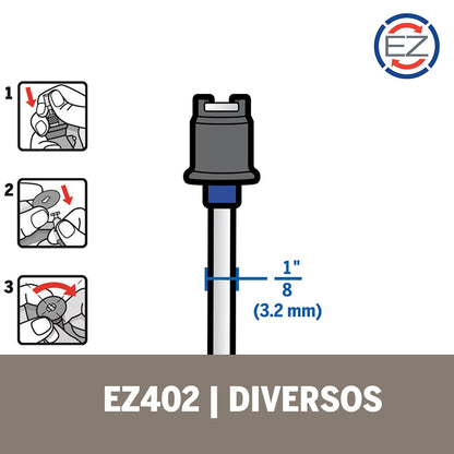 Mandril EZ Lock (EZ402) - Dremel - Herram.cl