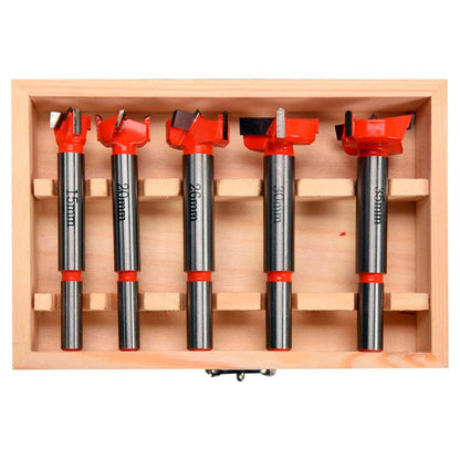 Set Brocas Forstner o Bisagra 15 - 35mm 5 Pzas - Yato - Herram.cl
