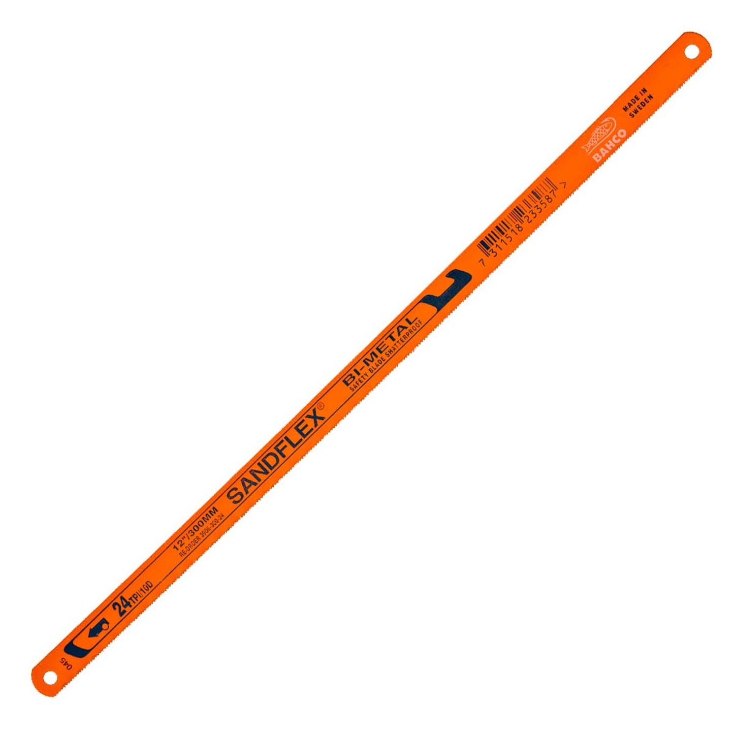 Hoja De Sierra Bi - Metal Sandflex 12'' - 24 Dientes - Bahco - Herram.cl