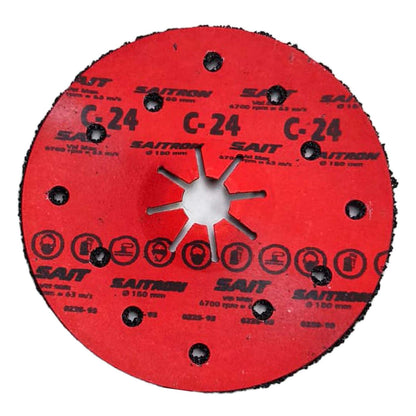 Disco Semi - rígido sobre fibra SAITRON C 7'' G24 - SAIT - Herram.cl