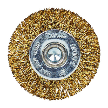 Grata Circular Latón Ondulado 38mm(1 - 1/2'')Toma 1/4'' - Makita - Herram.cl